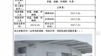 _XYCDQ-20250054职业病危害定期检测会理丰源矿业有限责任公司