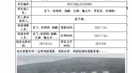 _XYCDQ-20250088职业病危害定期检测四川公路桥梁建设集团有限公司