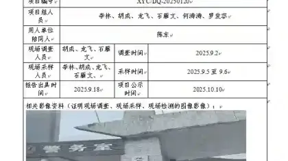 _XYCDQ-20520120职业病危害定期检测茂县潘达尔硅业有限责任公司
