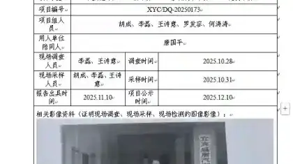 新益晨_XYCDQ-20250173职业病危害定期检测宜宾盛唐汽车销售服务有限公司