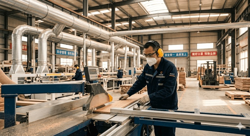 某木业企业职业病危害现状评价现场