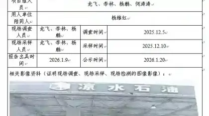 _XYCDQ-20250199职业病危害定期检测青川县凉水农机加油站.docx-WPS-Office_2026-08-28